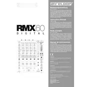 Reloop RMX-60 Digital Mixer manual cover