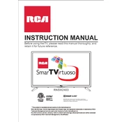 RCA RNSM2403 TV manual cover