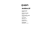 ION Archive LP manual cover