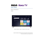 RCA ROKU TV RTRU4328-B-CA TV manual cover