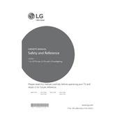 LG 49UJ7700 TV manual cover