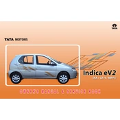 Tata Indica Indica eV2 Car manual cover