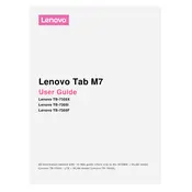 Lenovo TAB M7 TB-7305F Tablet manual cover