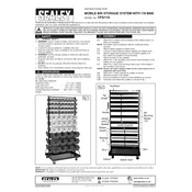 Sealey TPS118 Storage manual cover