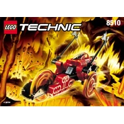 LEGO Technic 8510 Construction Set manual cover