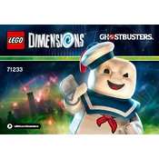 LEGO Ghostbusters 71233-1 Construction Set manual cover