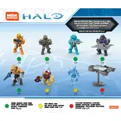 Mega Construx Mattel Halo Ark Series FVK13 Construction Set manual cover