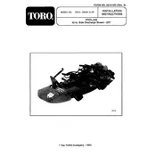 Toro ProLine 42-inch 78415 Mower manual cover