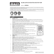 Sealey WPB050 Pump manual cover