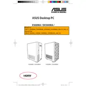 ASUS ExpertCenter X5 Mini Tower (X500MA) CPU manual cover