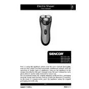 Sencor SMS 4011BL Shaver manual cover