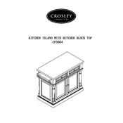 Crosley CF3004 Kitchen Island manual cover