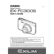 Casio EXFC300S Camera manual cover