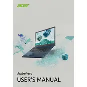 Acer Aspire Vero AV14-51-58XZ Laptop manual cover