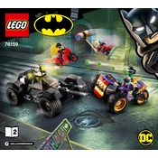 LEGO Batman 76159-2 Construction Set manual cover