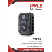 Pyle PPBCM8 Camera manual cover