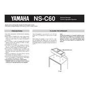 Yamaha NS-C60 Speaker manual cover