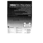 Yamaha RX-550 Receiver manual cover