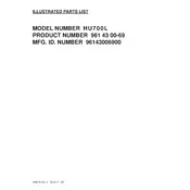 Husqvarna HU700L Lawn Mower manual cover