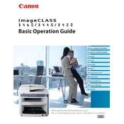 Canon imageCLASS D420 manual cover