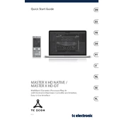 TC Electronic MASTER X HD-DT manual cover