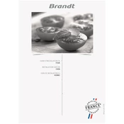 Brandt BMS7120B Oven manual cover