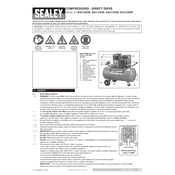 Sealey SAC1103B Compressor manual cover