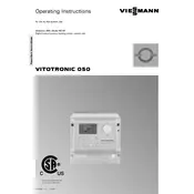 Viessmann Vitotronic 050 HK1M Control Unit manual cover