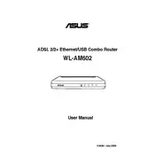 ASUS WL-AM602 Router manual cover