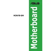 ASUS M3N78-EM Motherboard manual cover