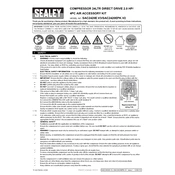 Sealey SAC2420E.V3 Compressor manual cover