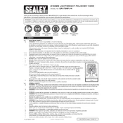 Sealey ER1700P.V4 Polisher manual cover