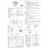 Yamaha YT-2000 Tuner manual cover