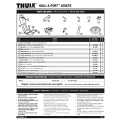 Thule Hull-A-Port 835XTR manual cover