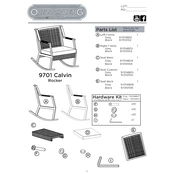 Realflame 9701 Calvin manual cover