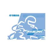 Yamaha TT-R50EF TT-R50 2015 manual cover