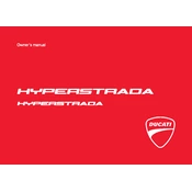 Ducati Hyperstrada 2013 manual cover