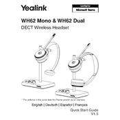 Yealink WH62 Mono, WH62 Dual
