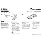 Sony CKM-NWZE450 manual cover