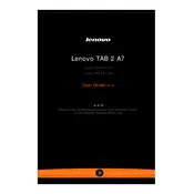 Lenovo TAB 2 A7-10F Tablet manual cover