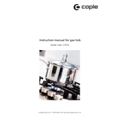 Caple C767G Hob manual cover