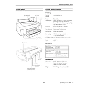 Epson Stylus Pro 4800 Portrait Edition manual cover