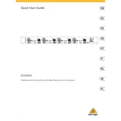 Behringer DI4800A manual cover