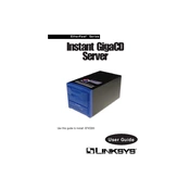 Linksys EFVCD20 Instant GigaCD Server manual cover