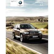 BMW X5 M M Series 2012 manual cover