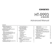 Onkyo HT S9700THX manual cover