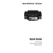 Epson Workforce 30 manual cover