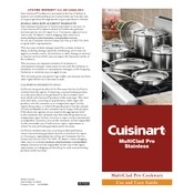 Cuisinart MCP-7N manual cover