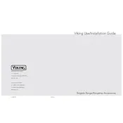 Viking BR48HS24 Backguard manual cover