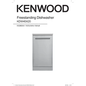 Kenwood KDW45X20 manual cover